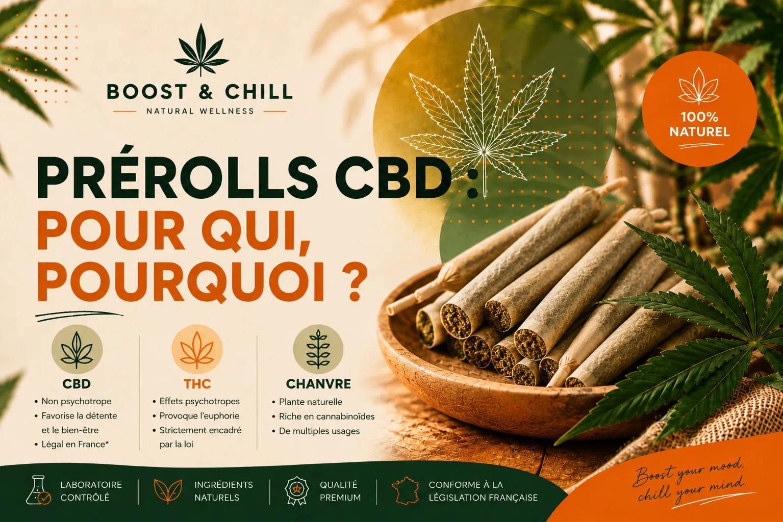 Prérolls CBD : pour qui, pourquoi ?