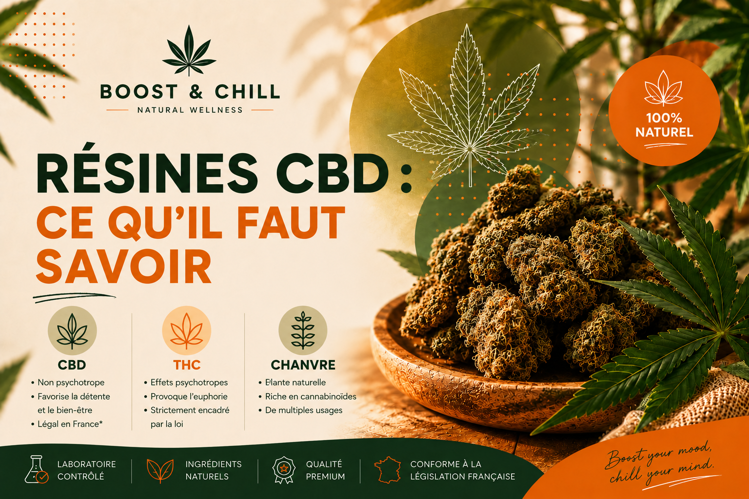 Résines CBD : ce qu'il faut savoir