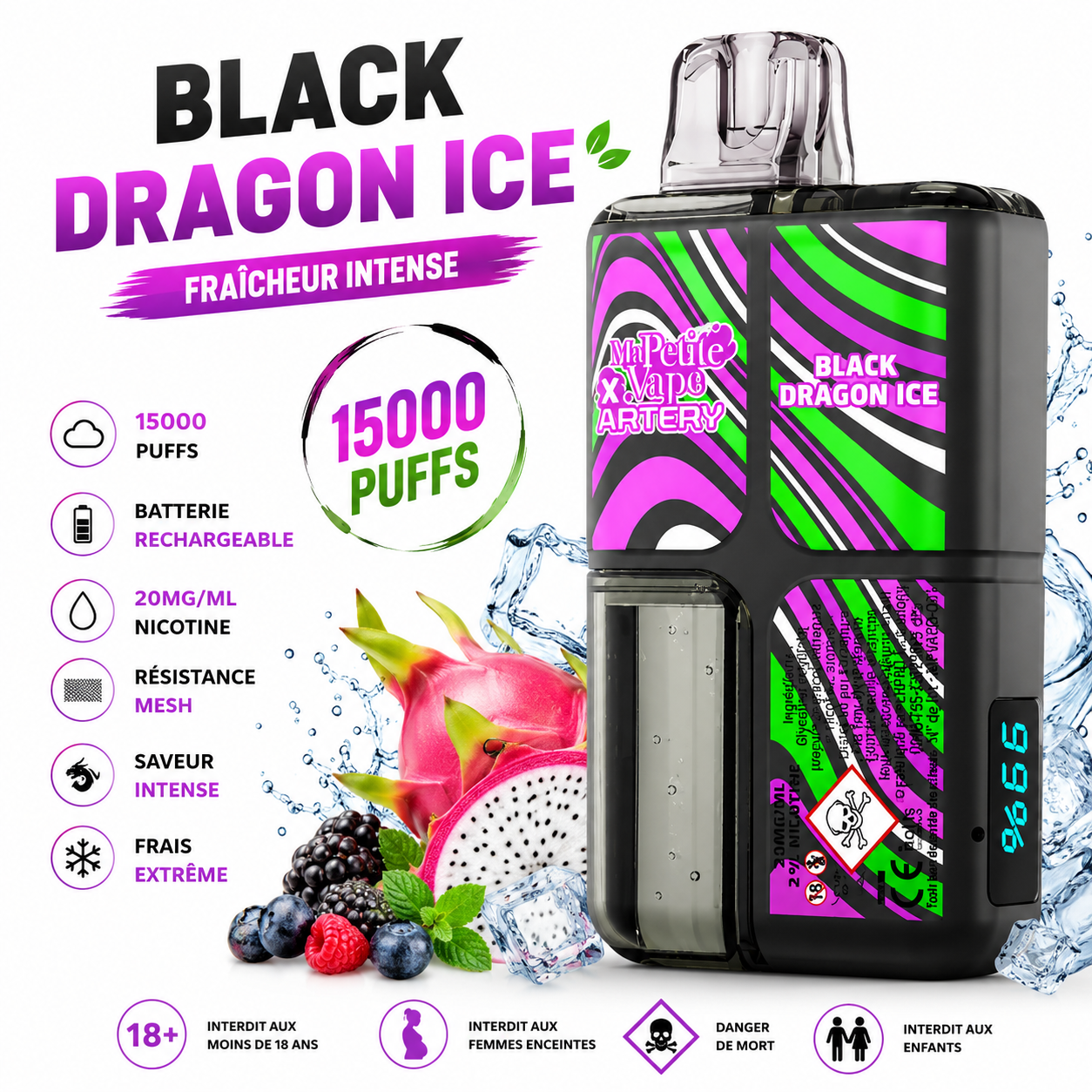 ARTERY BLACK DRAGON ICE