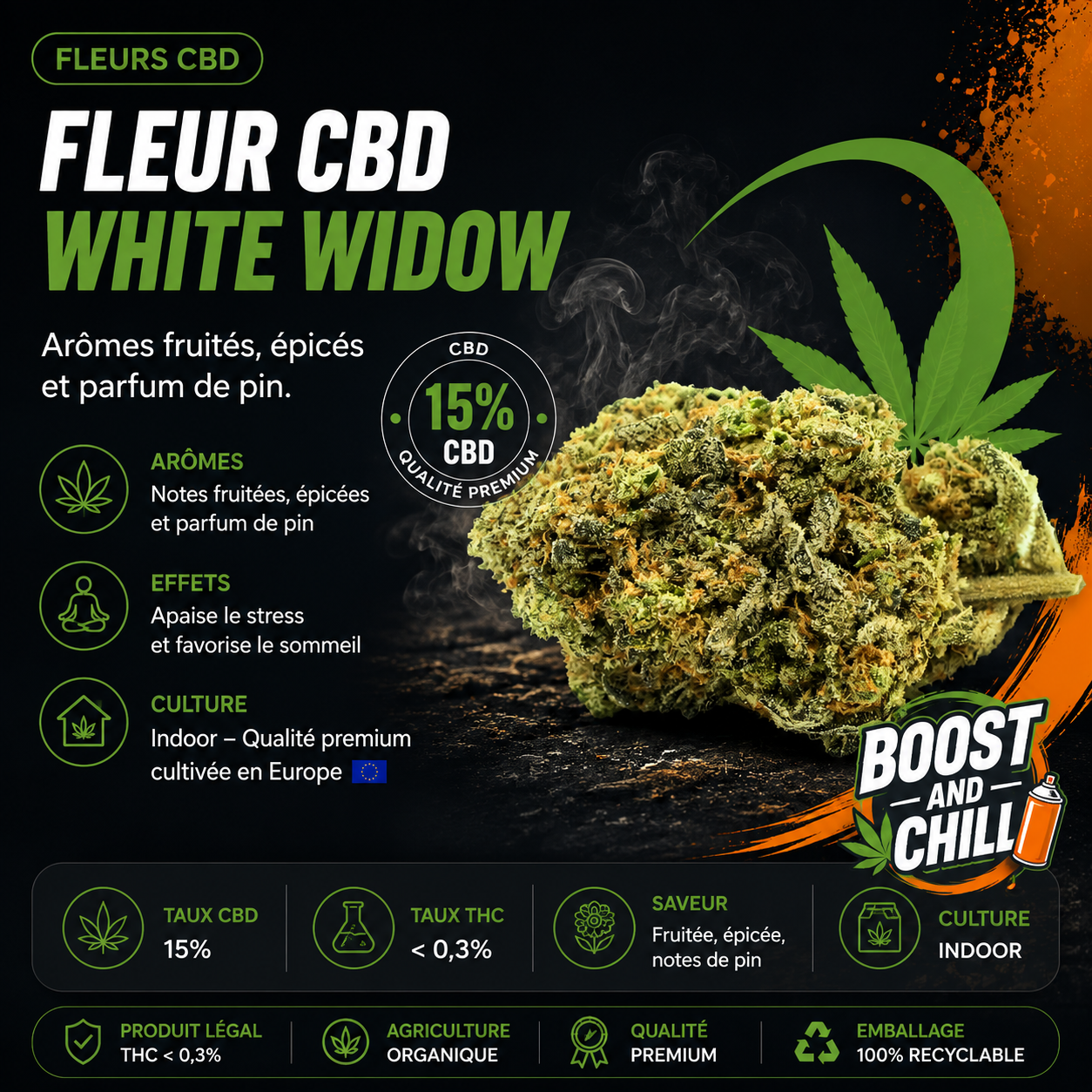 Fleur CBD White Widow